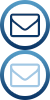 Envelope symbol for email link